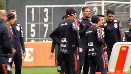 Imagens do treino do Corinthians desta terça-feira