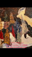 Francis MBELLA painting number 43 (détail)