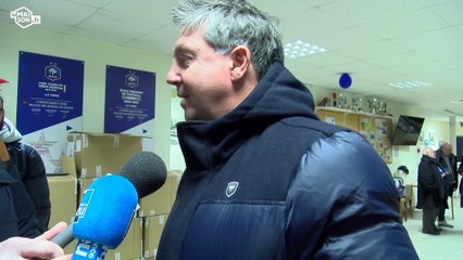 La réaction d'Olivier Pickeu après le report du match AF Virois / SMCaen (64ème de Coupe de France)