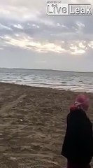 Ce qu'ils sortent de la mer est assez innatendu