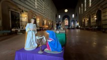 Siena, presepi in mostra nella basilica di San Francesco