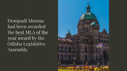 Draupadi Murmu l BJP's Presidential Candidate2022 l Tribal Leader from Odisha l Ex Governor