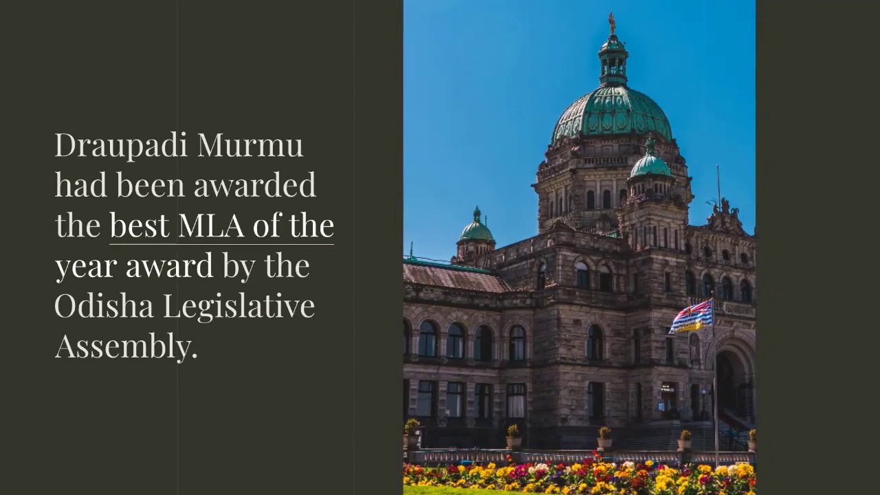 Draupadi Murmu l BJP's Presidential Candidate2022 l Tribal Leader from Odisha l Ex Governor