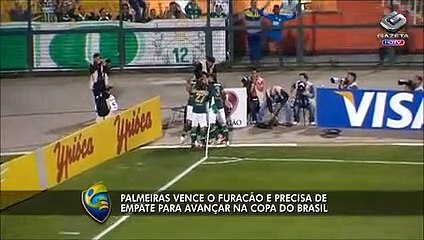 Palmeiras derrota Atlético-PR por 1 a 0 na Copa do Brasil