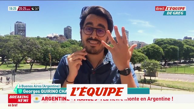 Les supporters argentins se préparent - CM 2022 - ARG