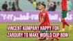 Burnley boss Vincent Kompany pleased as Zaroury makes World Cup debut for Morocco