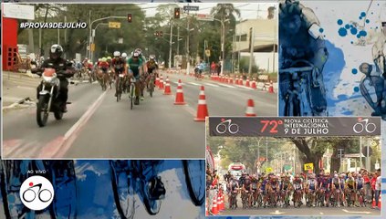 Veja a largada da elite feminina da Prova 9 de Julho