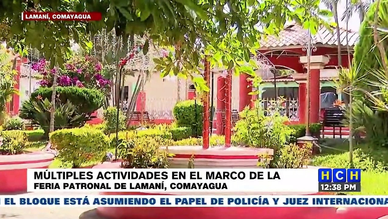 ¡Ambientazo! Hoy arranca la esperada Feria Patronal de Lamaní, Comayagua