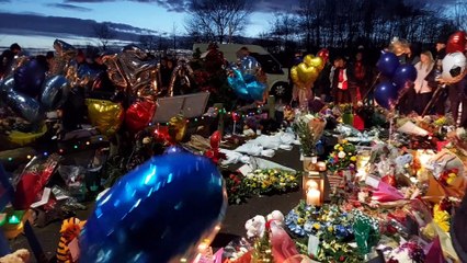 Vigil held for Babbs Mill Boys in Kinghurst, Solihlll, on December 17