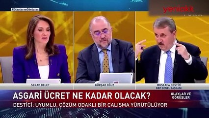 Son dakika asgari ücret açıklaması! İşte Destici'ye göre asgari ücret rakamı