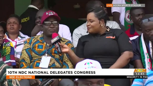 10th NDC National Delegates Congress happening at Accra Sports Stadium - Adom TV (17-12-22)