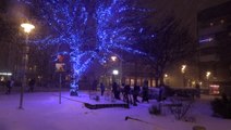 Winter wonderland in the Icelandic capital