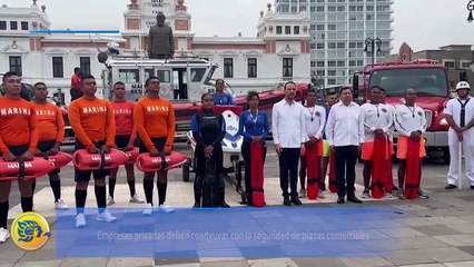 Empresas privadas deben coadyuvar con la seguridad de plazas comerciales: alcalde de Boca del Río