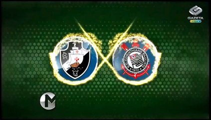 Assista aos gols de Vasco e Corinthians