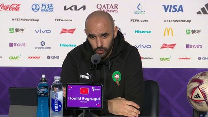 Maroc - Walid Regragui : "On n'a rien fait encore"