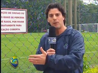 Fortes chuvas fizeram o São Paulo realizar trabalhos na academia