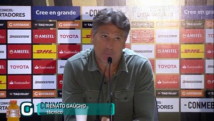 Renato GaúchoGrêmio vem jogando um futebol que encanta todo mundo