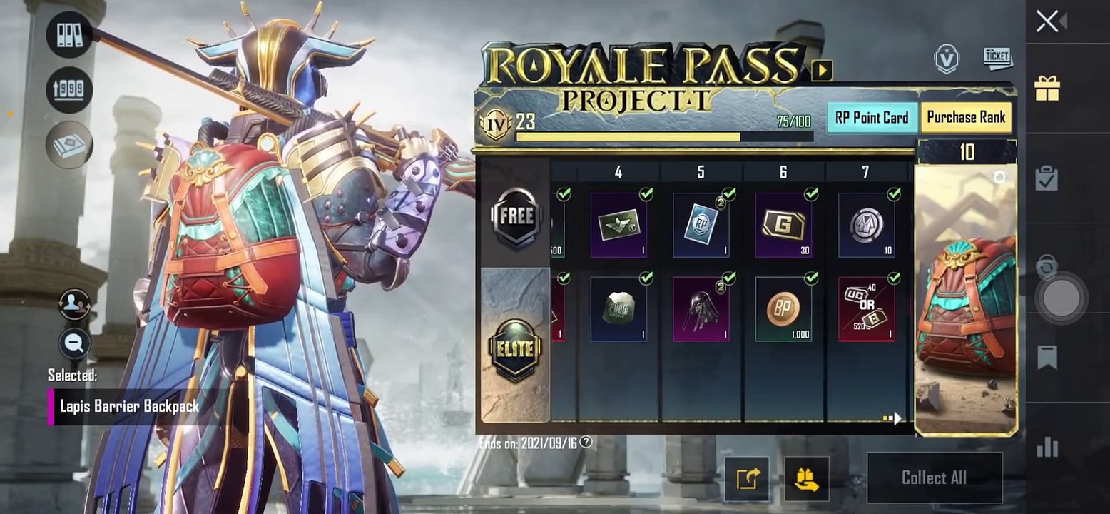 Yabli Yabli Emote  7 Day Room Card Back _ M2 Royal Pass_PUBG