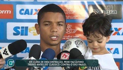 Santos treina em meio a clima de festa por aniversário da Vila Belmiro