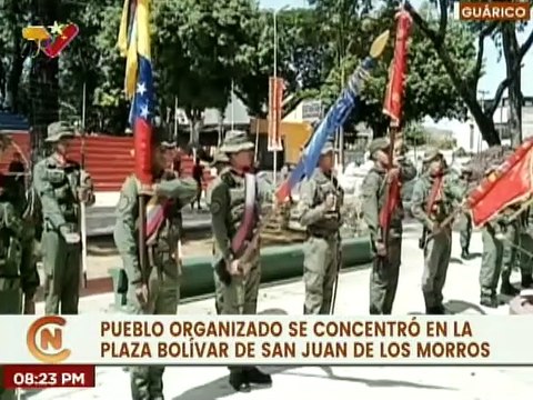 Guárico | Autoridades rinden honores a El Libertador en la plaza Bolívar de San Juan de los Morros