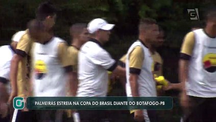 Botafogo-PB encerra preparação para pegar o Palmeiras na Copa do Brasil