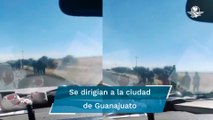 Despojan de sus vehículos a caravana de migrantes en Fresnillo, Zacatecas