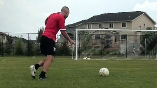 Better soccer shots ► Free kick tutorial & how to kick a soccer ball or football