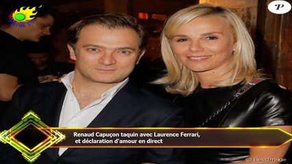 Renaud Capuçon taquin avec Laurence Ferrari,  et déclaration d'amour en direct