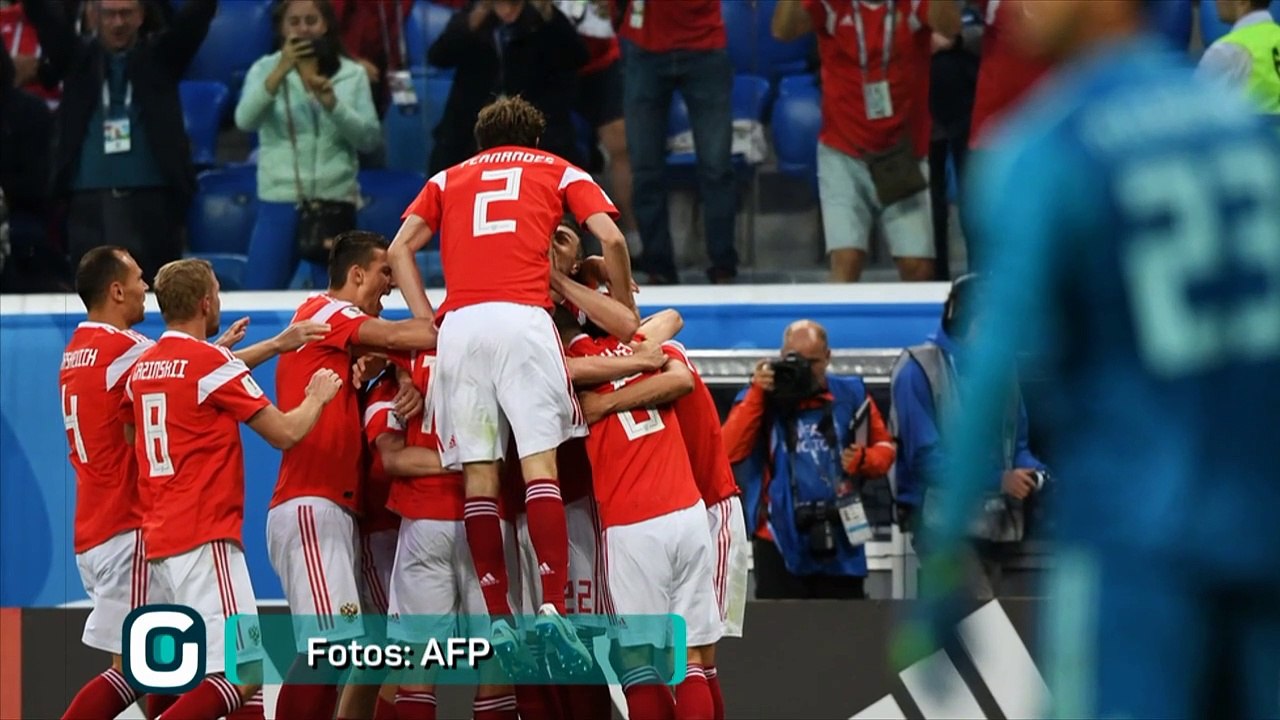 Rússia bate Egito e encaminha classificação na Copa do Mundo