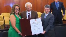 Leão é homenageado pela Câmara Municipal de São Paulo