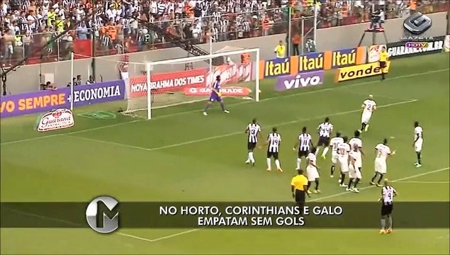 Assista aos melhores momentos de Atlético-MG e Corinthians
