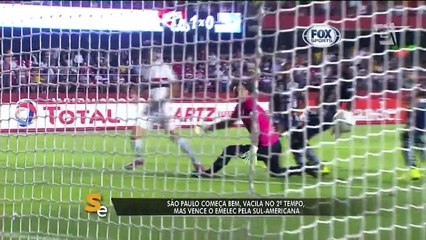 Veja os gols da vitória por 4 a 2 do São Paulo sobre o Emelec