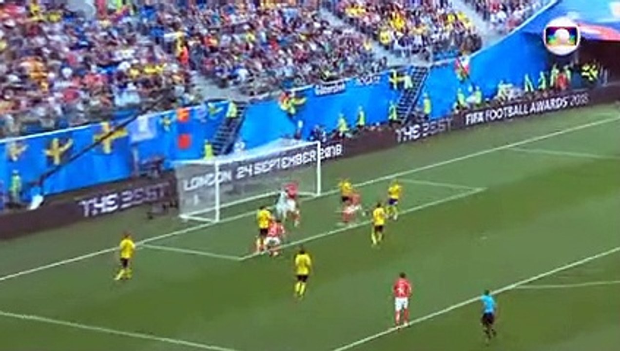Melhores momentos de Suécia 1 x 0 Suíça