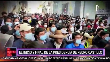 Pedro Castillo: El inicio y final de su mandato