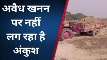 बलरामपुर: खनन माफिया करोड़ों के राजस्व को लगा रहे चूना, देखें वीडियो