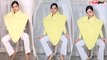Urfi Javed को इस Dress में देख Fans बोले- Samosa पहन आई, Video Viral! | FilmiBeat