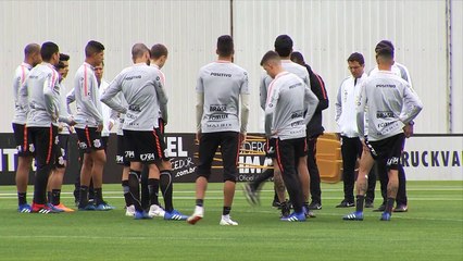 Corinthians prepara seus reservas para o jogo contra o Atlético-PR
