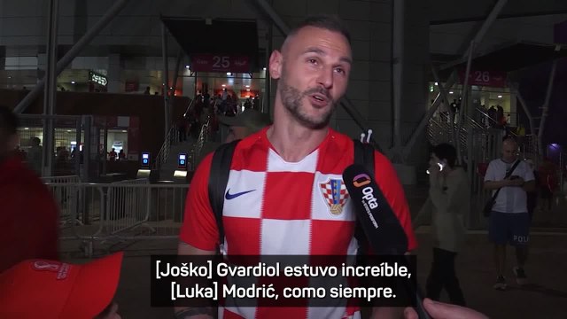 La fiesta de Croacia y Marruecos en Qatar