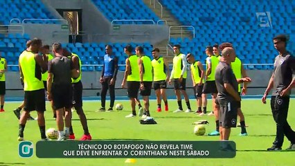 Jair Ventura não confirma time que irá pegar o Corinthians nesta rodada