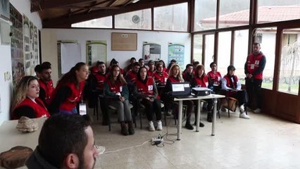 KIRKLARELİ - Kızılay gönüllüleri afetlere hazırlanıyor