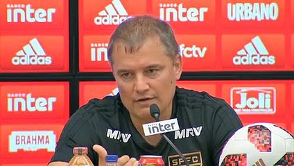 Confira como foi a coletiva com o técnico Aguirre