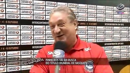 Pinheiros busca título mundial de basquete com Mortari