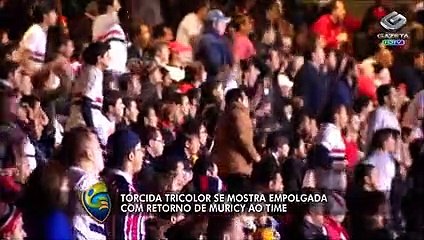 Torcida empurra o São Paulo na terceira vitória seguida de Muricy