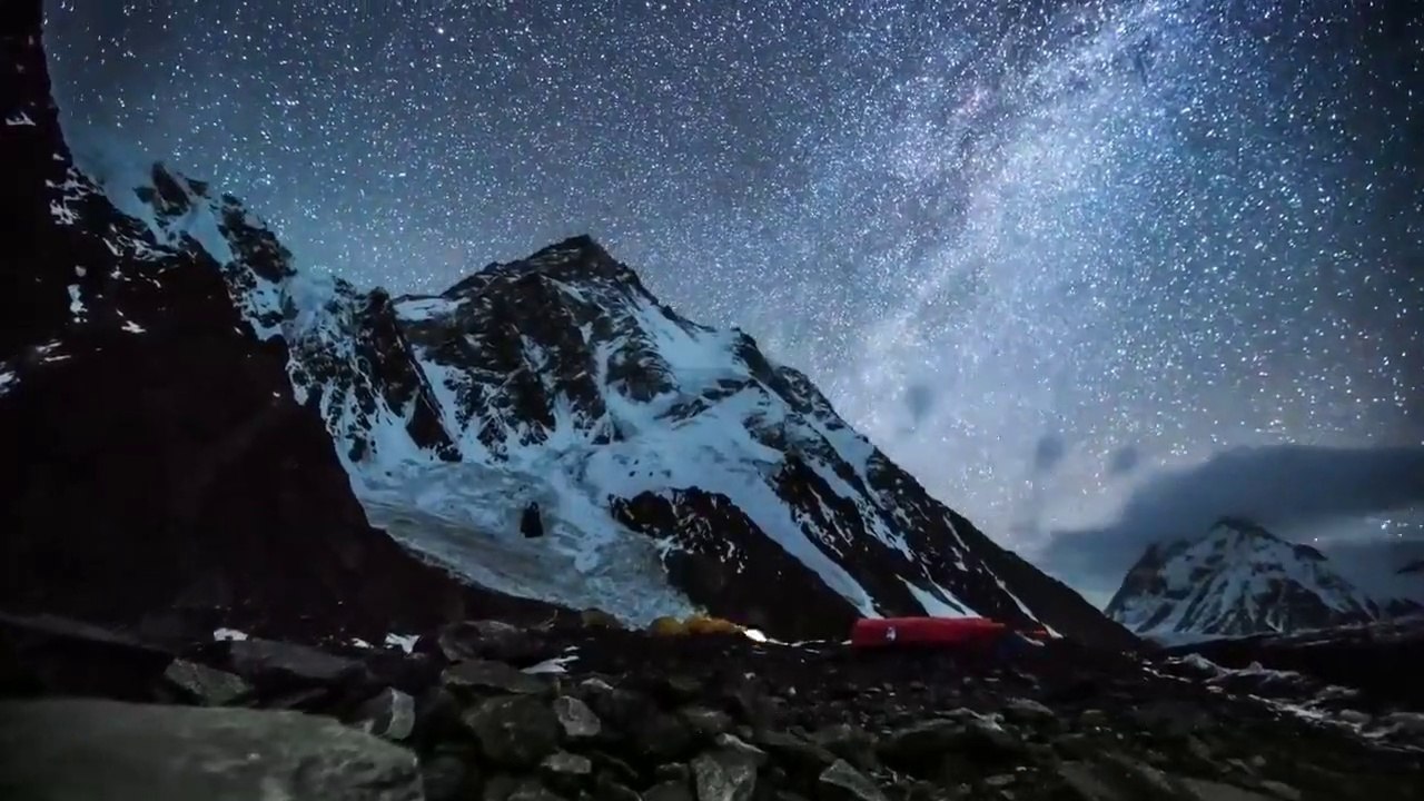 close up video of the mountain