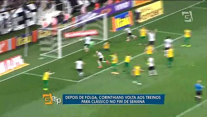 Corinthians começa preparação para clássico contra o Santos