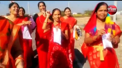 पद यात्रियों के जयकारों से गूंजा निमोला