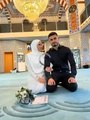 Camide masanın kurulduğu, pastanın kesildiği nikah sosyal medyada gündem oldu