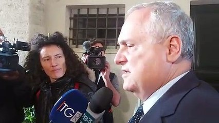 Morte Mihajlovic, le parole di Lotito in Campidoglio