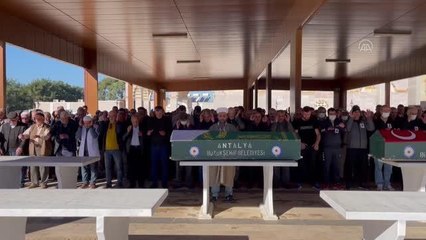 Trafik kazasında hayatını kaybeden okul müdürü toprağa verildi