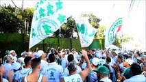 Torcida do Palmeiras protesta contra “elenco mais caro do Brasil”